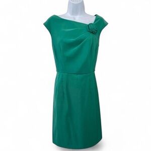 Dressbarn Kelly Green Women's Dress-Size 10